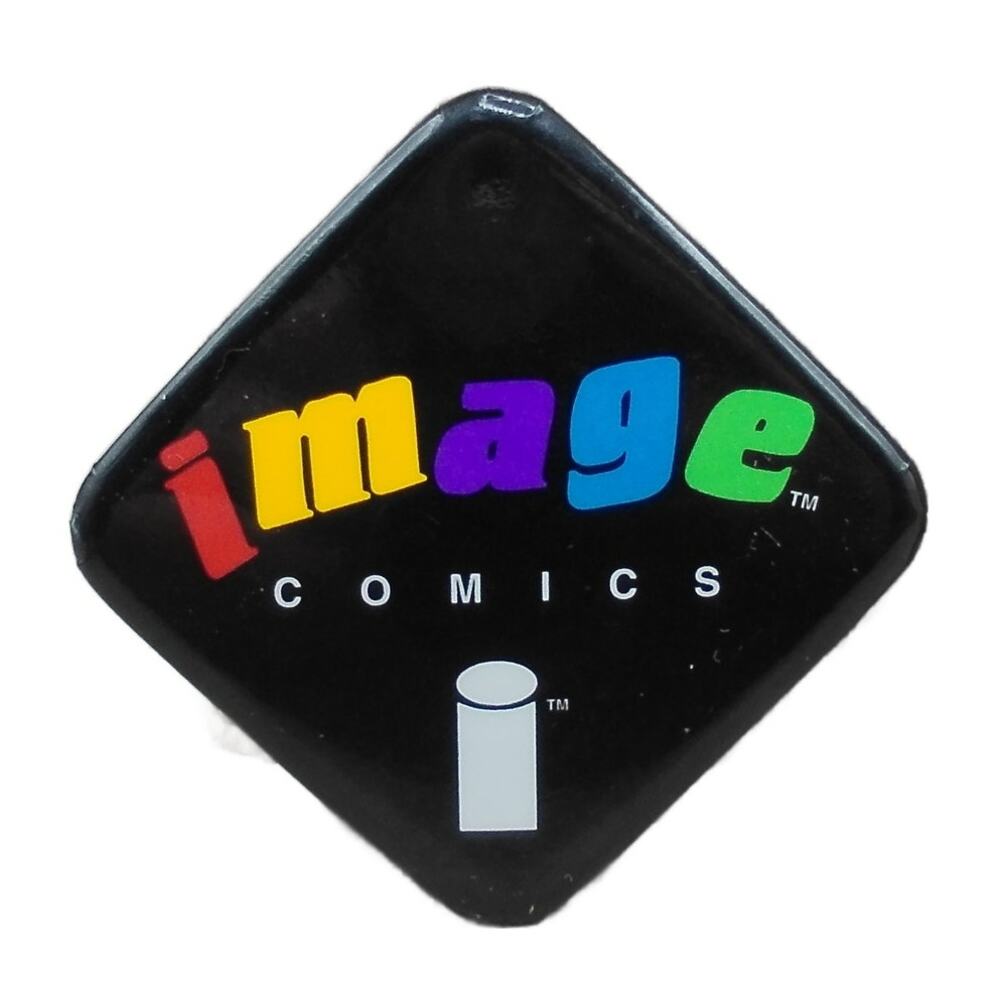 Image Comics Logo Promo Pinback Button 2.5" Diamond Vintage